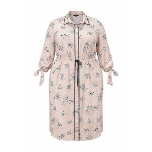 Lauren Ralph Lauren Floral Chiffon Shirt Dress 20W Luxury Summer Chic Coquette